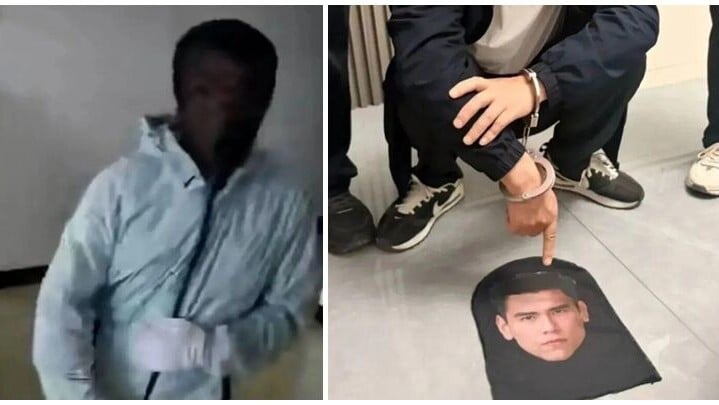 四川一名男子戴上印有男星「彭于晏」面孔的頭套偽裝潛入民居犯案，豈料甫踏入客廳便赫見對正室內監控鏡頭，當場轉身逃去，更於當晚迅速落網。(網上圖片)