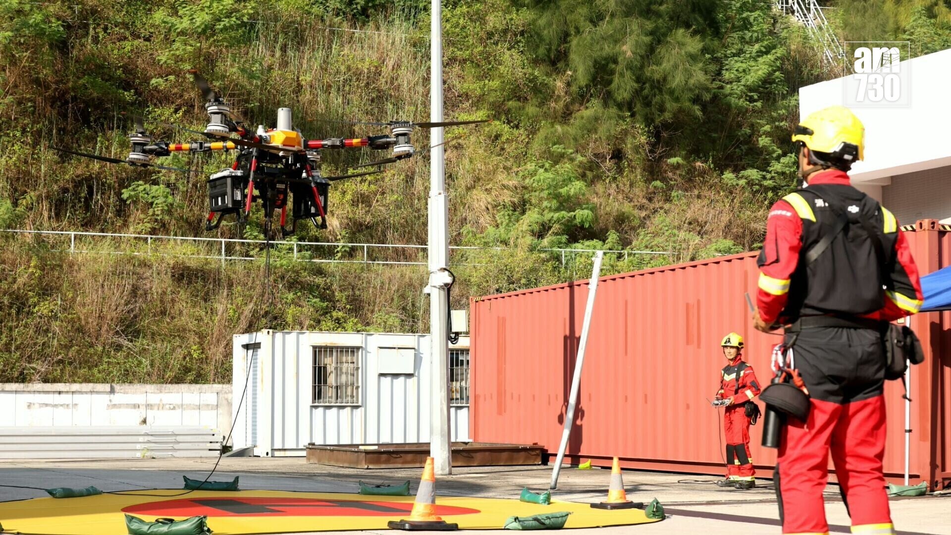 消防加強巡邏高危地點　引三無人機科技協助