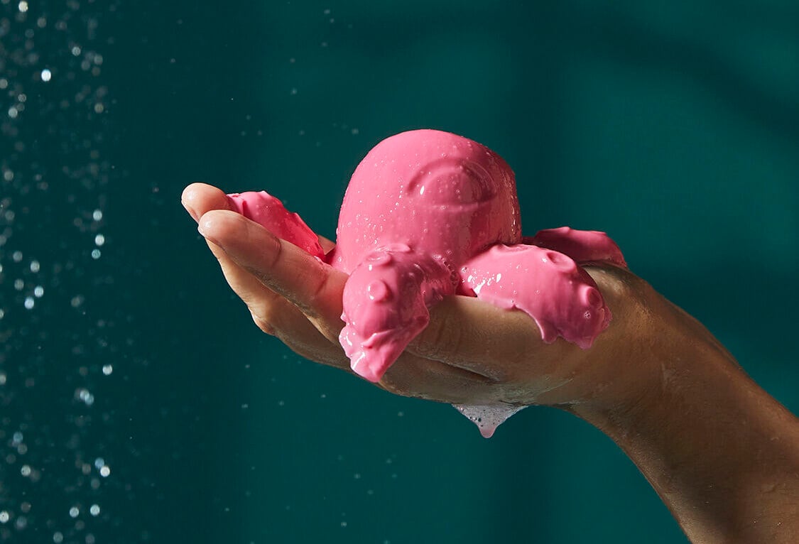 LUSH monster octopus shower jelly hero 1