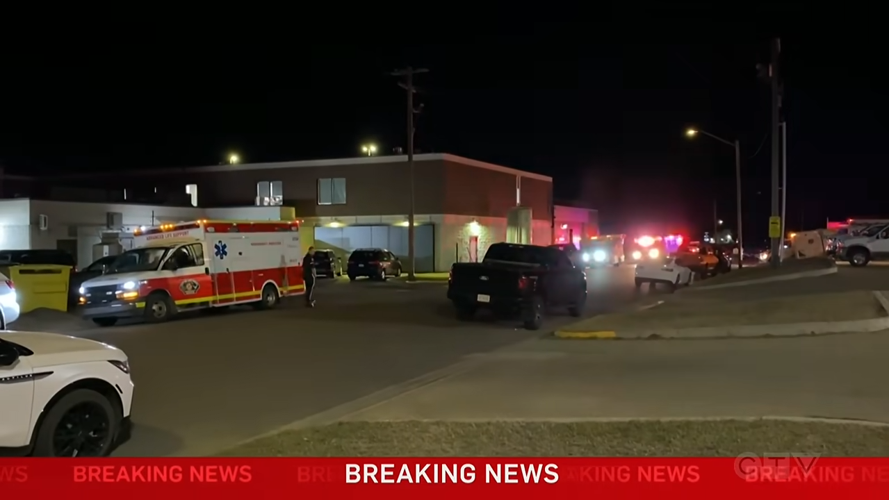 Emergency personnel on site after fire breaks out at Wainwright military base 1 28 screenshot