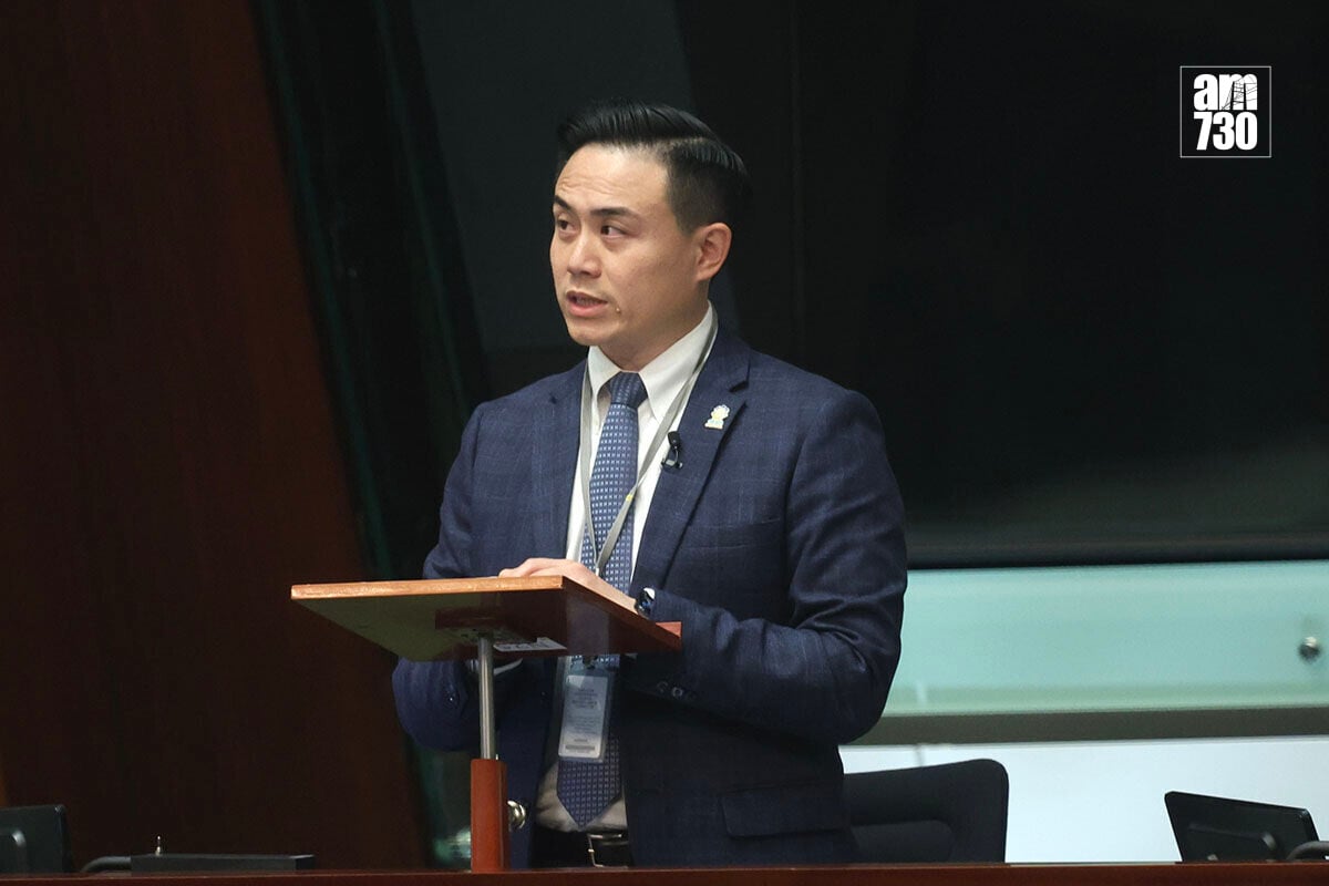 莊豪鋒建議政府用隧道費基金和港鐵股息成立燃油基金。(資料圖片/周令知攝)