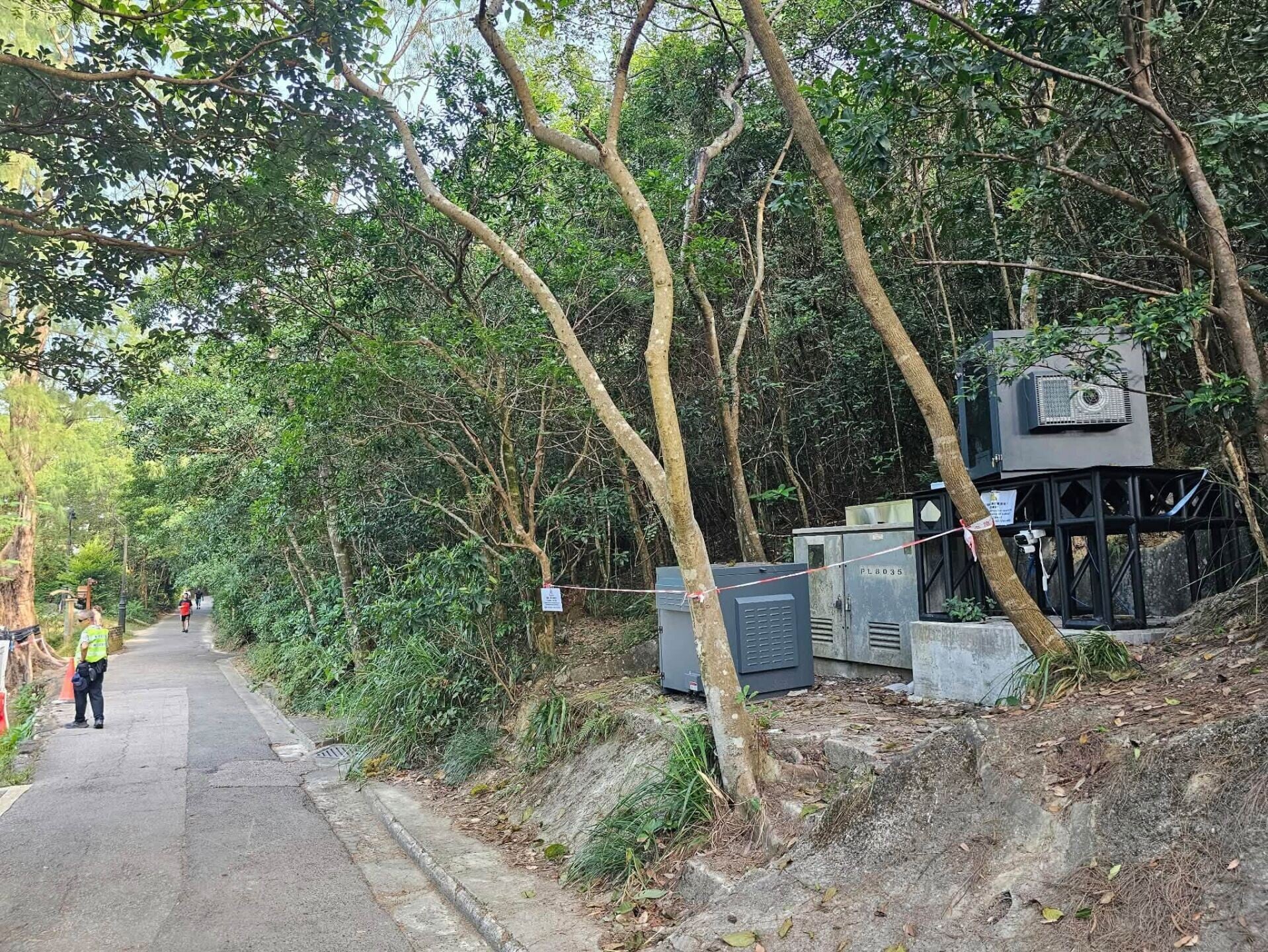 旅發局擬於山頂盧吉道及夏力道一帶推行光影效果項目,引起市民反對。(立法會議員陳家珮圖片)