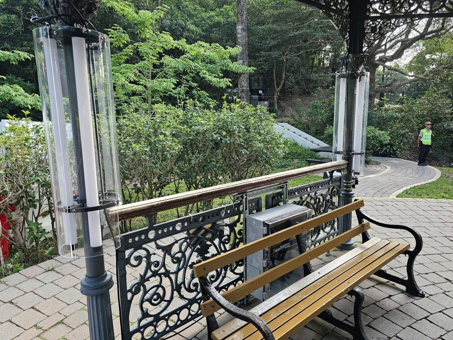 旅發局擬於山頂盧吉道及夏力道一帶推行光影效果項目,引起市民反對。(立法會議員陳家珮圖片)