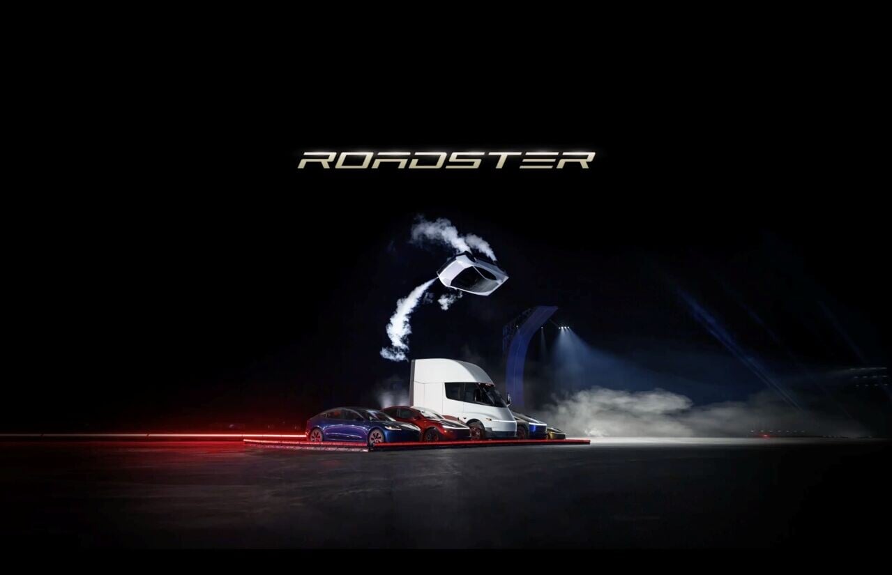Tesla Roadster電動超跑正式發布,竟然可飛行及空翻。