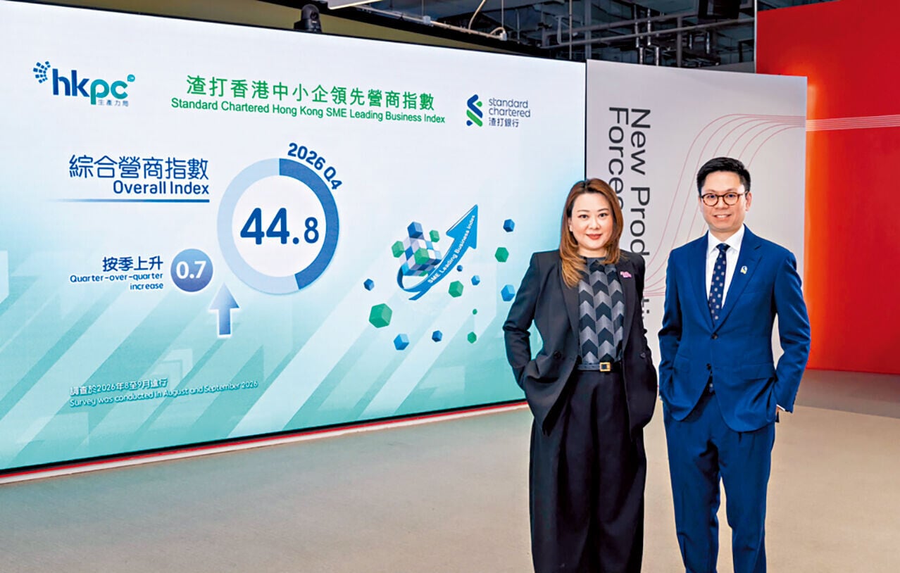 中小企綜合營商指數升至44.8 營業狀況及盈利表現創年內新高