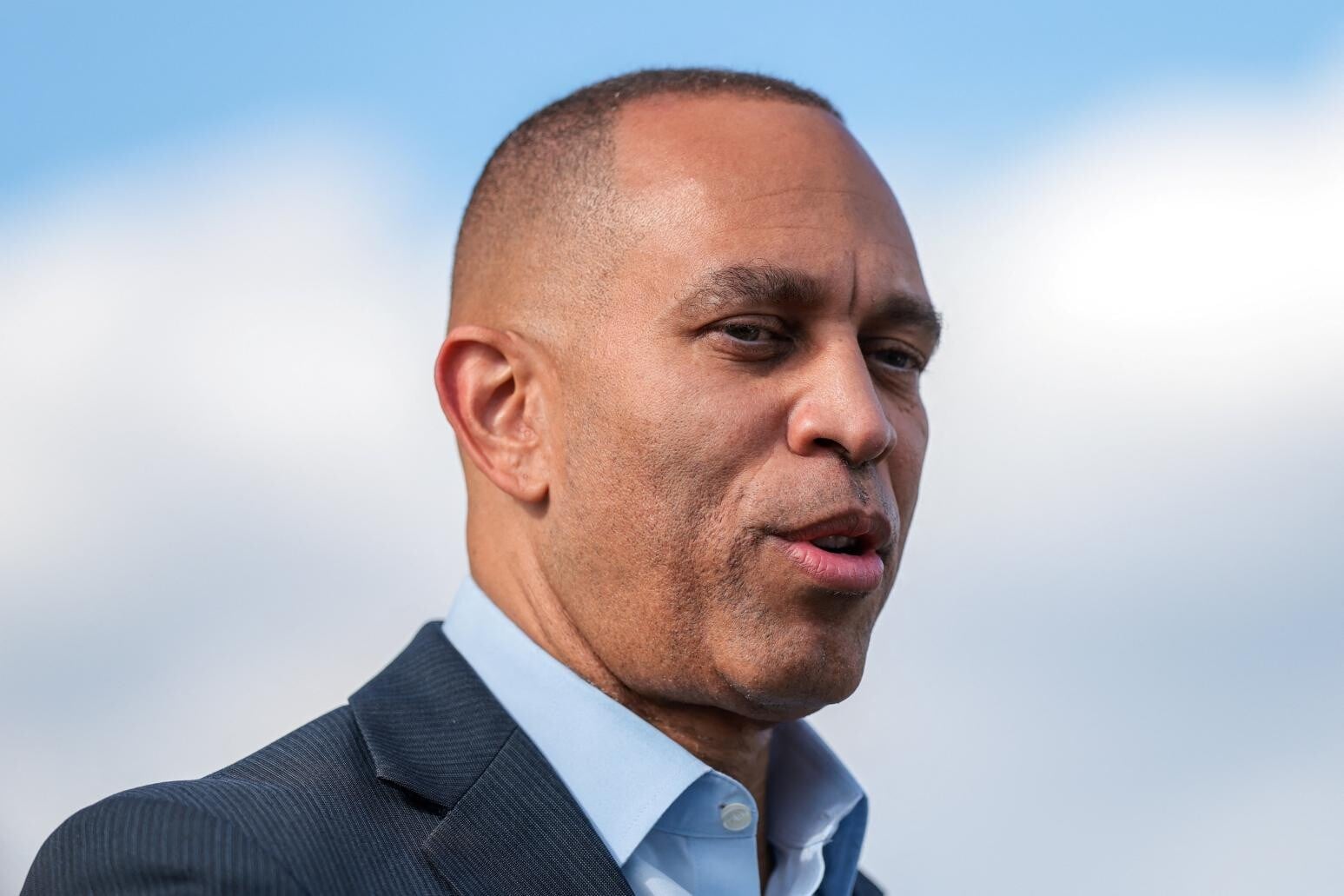 眾議院少數黨領袖傑弗里斯（Hakeem Jeffries）。（路透）