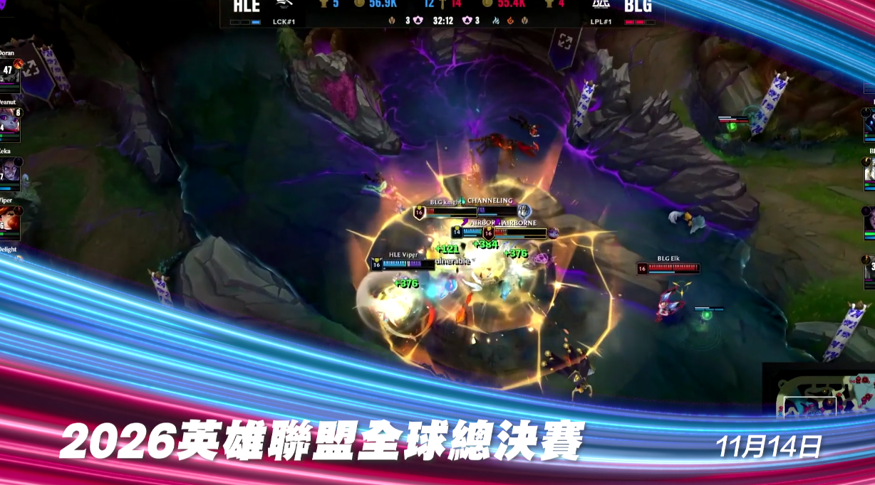 9. 2026英雄聯盟全球總決賽