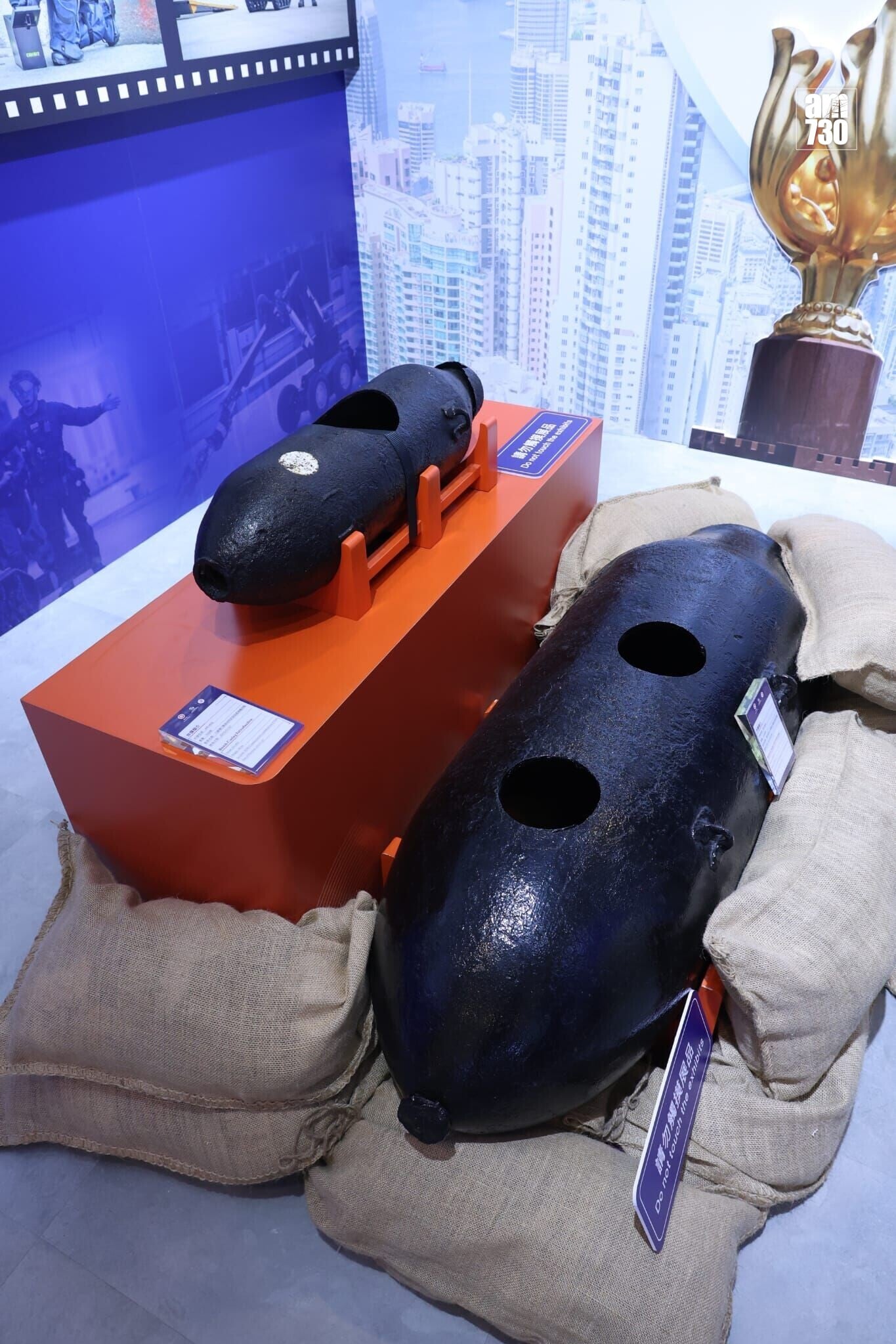 反恐怖主義教育專題展覽(林俊源攝)