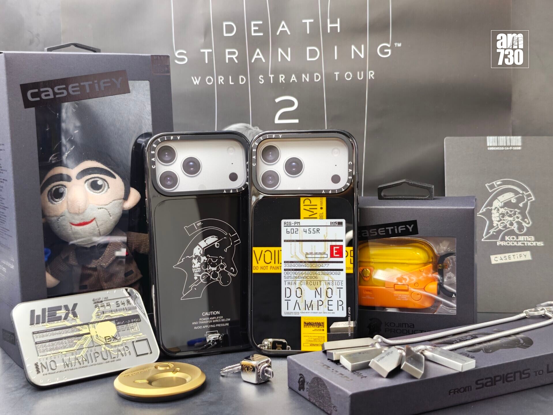 CASETiFY聯乘KOJIMA PRODUCTIONS的全新手機殼及手機配件系列。