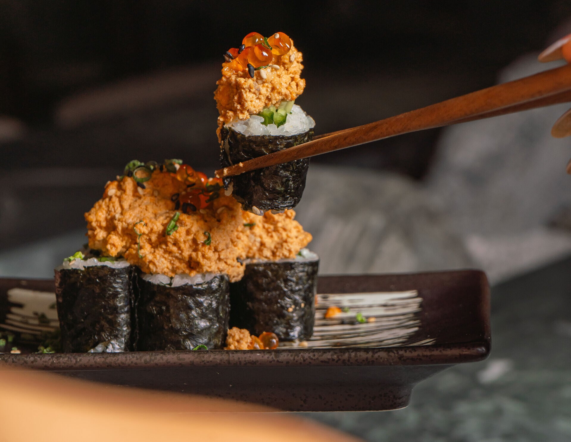 Han Dining x Culinary Class Wars Ankimo Hosomaki 4