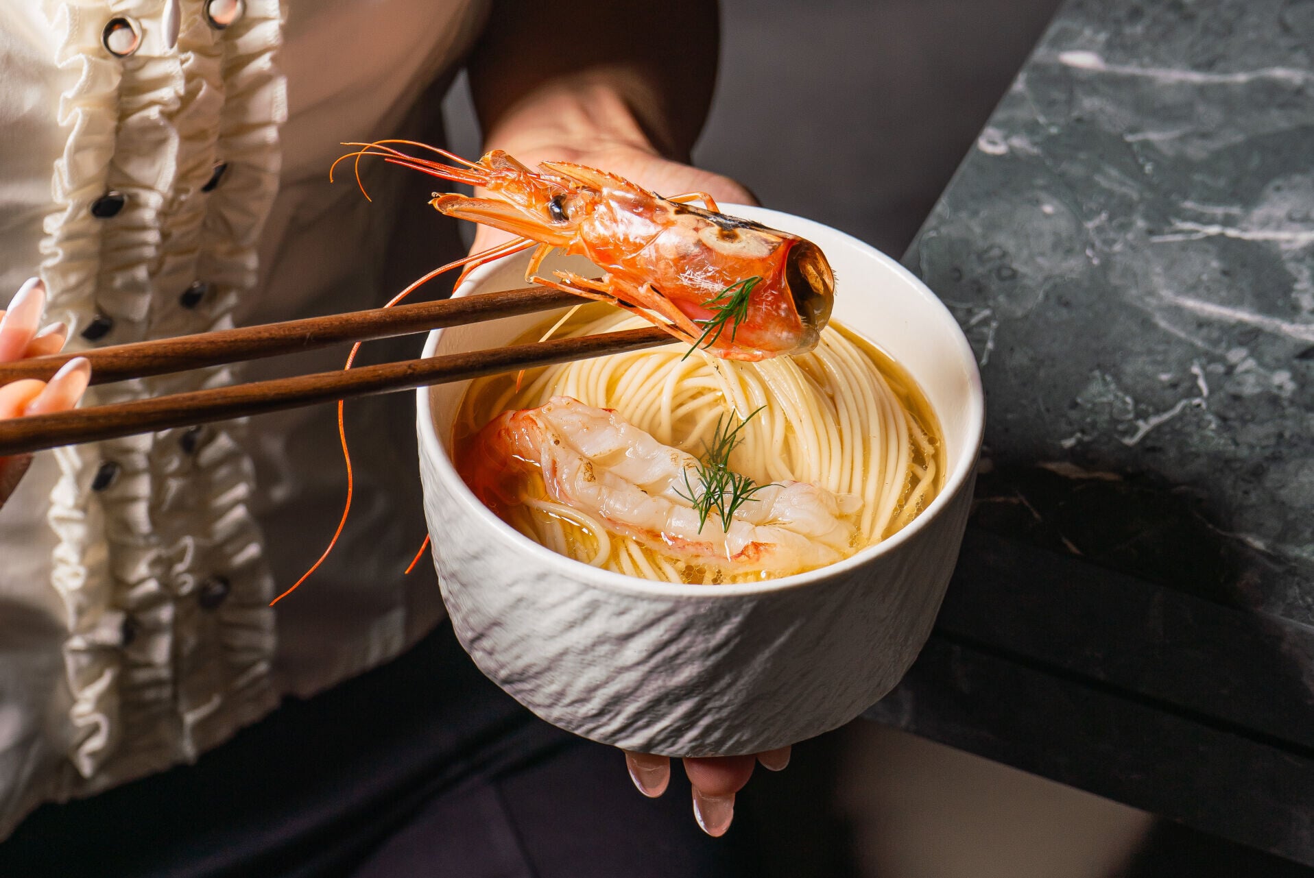 Han Dining x Culinary Class Wars Shrimp Chilled Noodle 2
