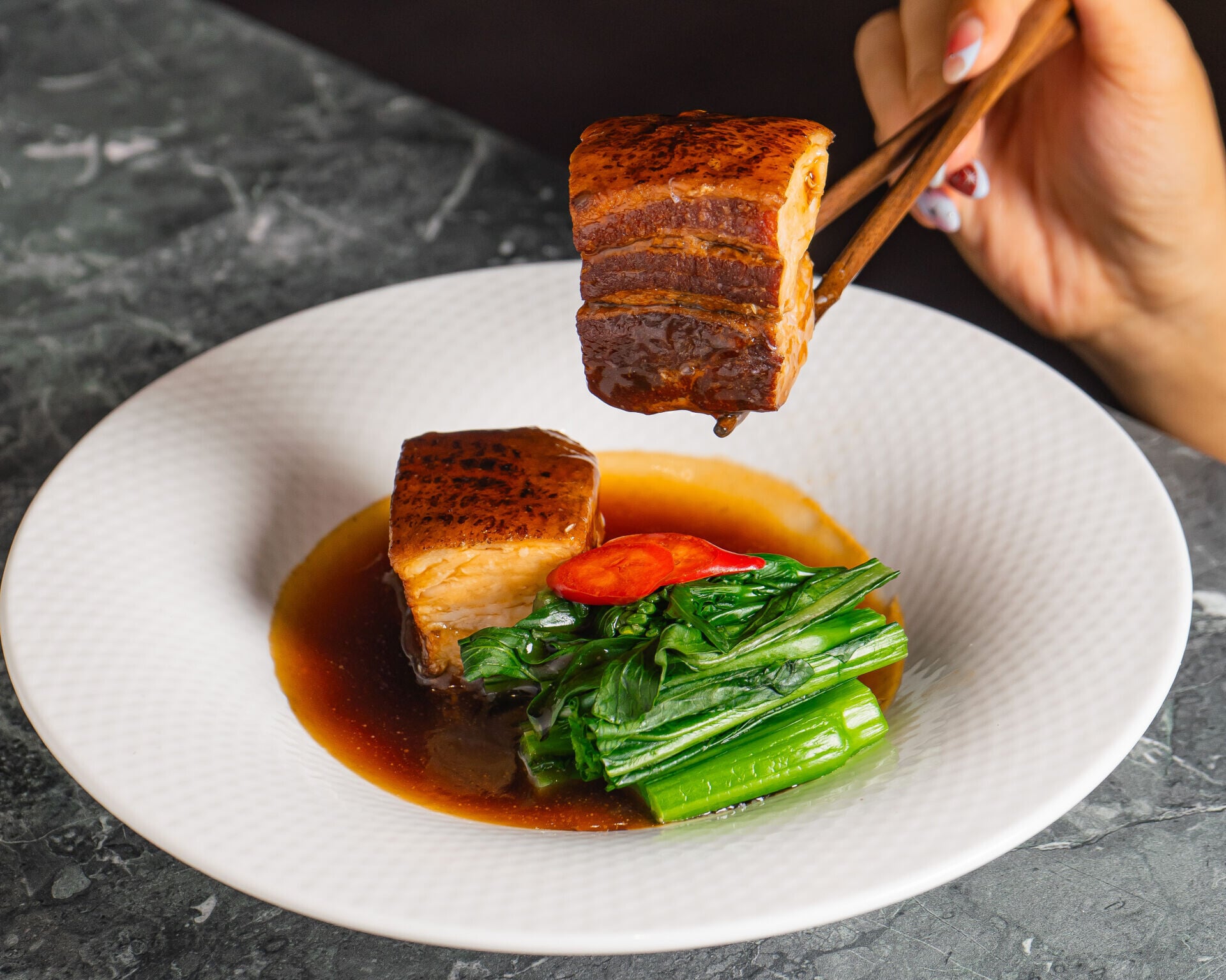 Han Dining x Culinary Class Wars Dinner Set (318) Dong po pork 2
