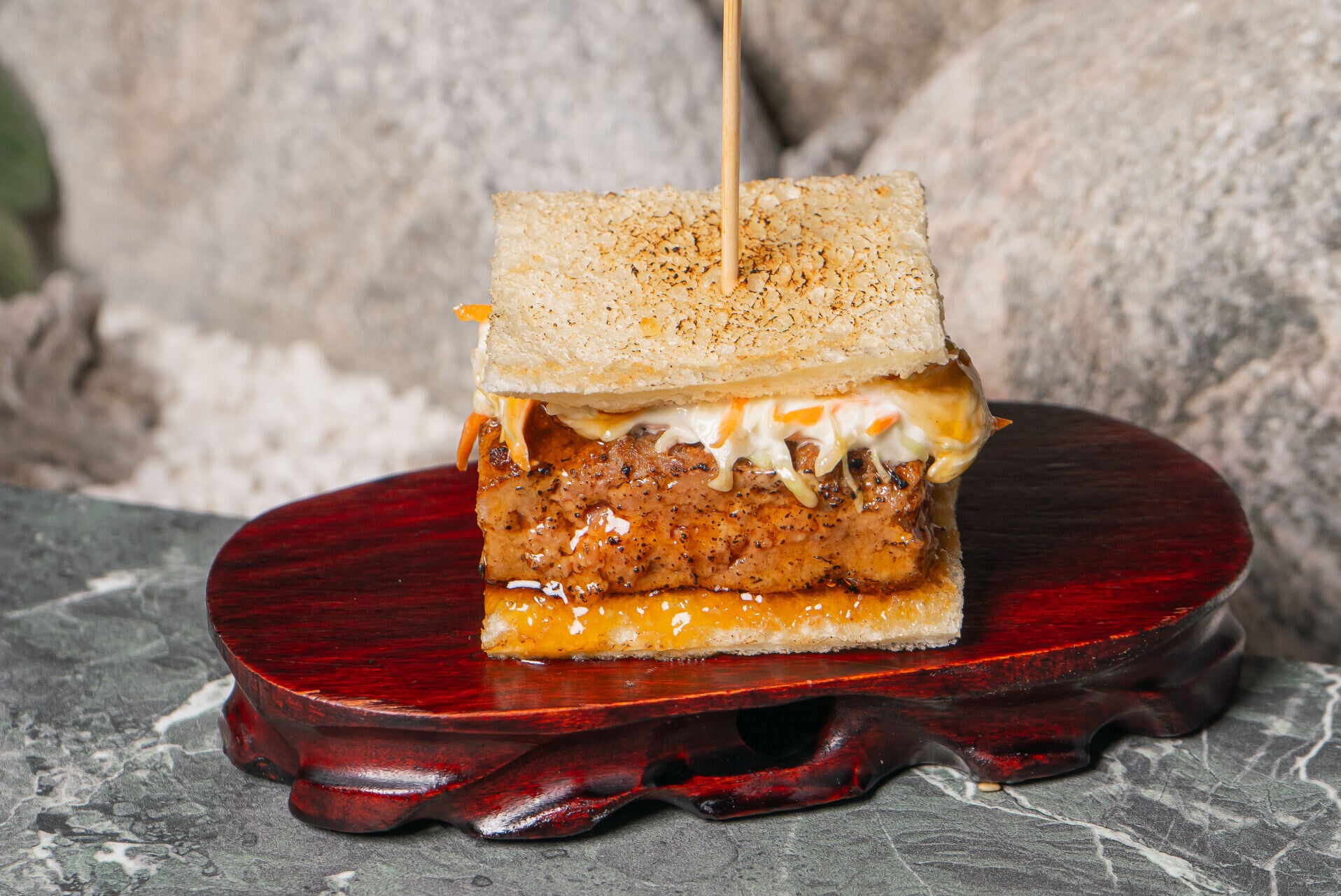 Han Dining x Culinary Class Wars Tsukune Sando