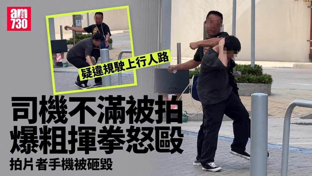 沙田MMA｜司機疑駛上行人路　男子影罪證遭拳毆齊被捕