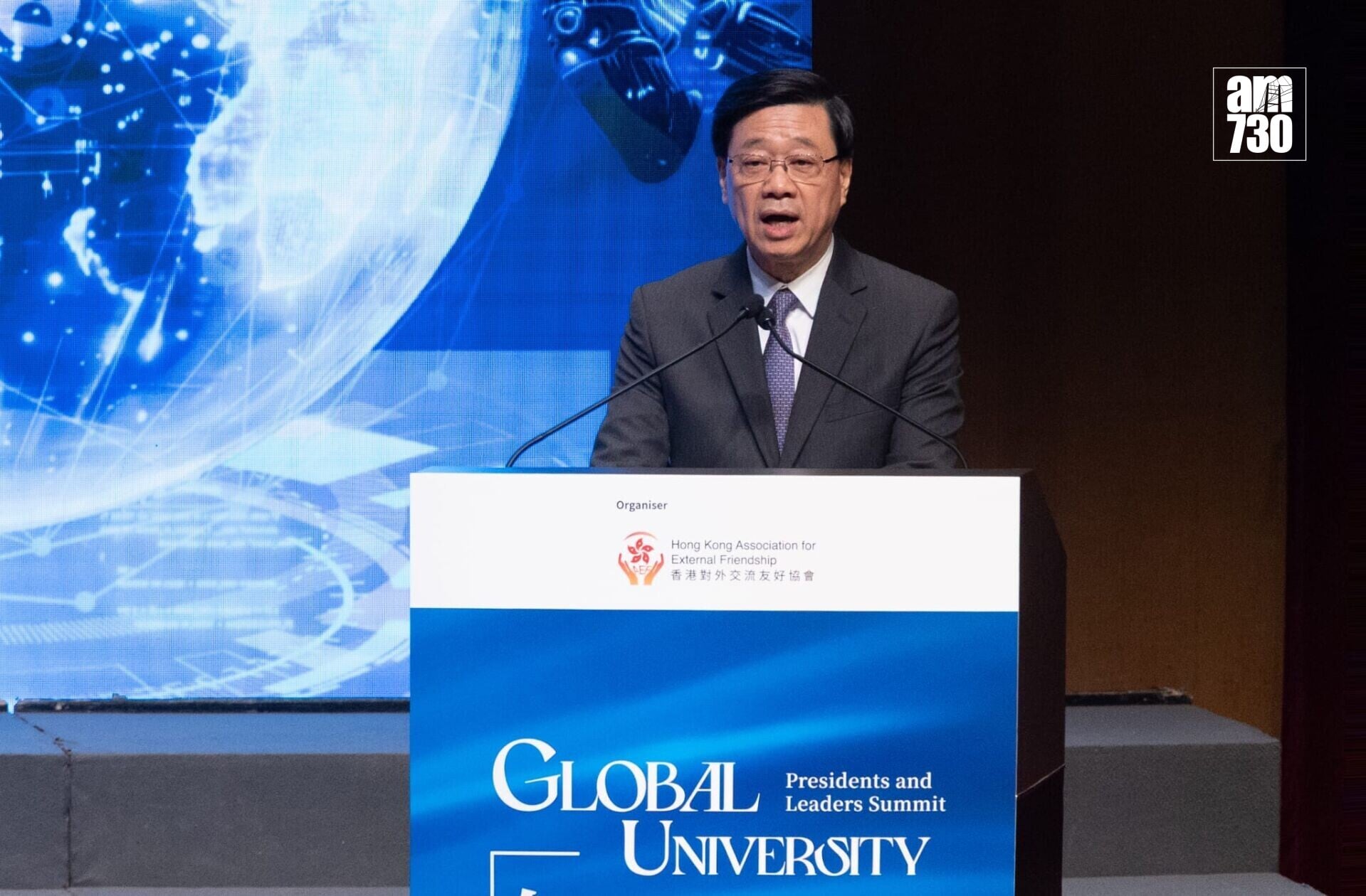 「北都大學城」與「政產學研投」之《全球大學校長及領袖高峰會2026》 一連兩日會展舉行。(蘇文傑攝)