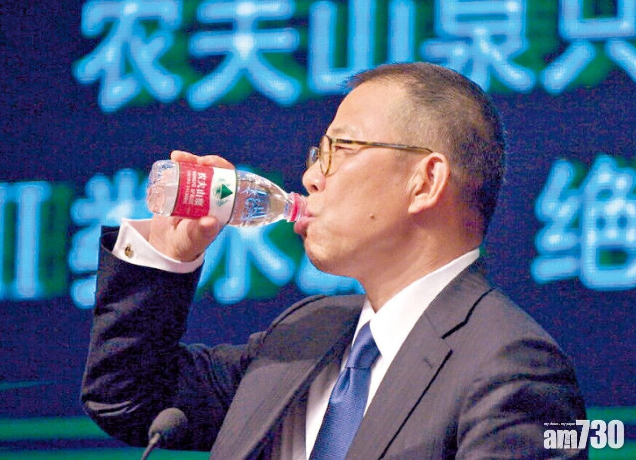 鍾睒睒以4,100億元人民幣排名第二。(資料圖片)