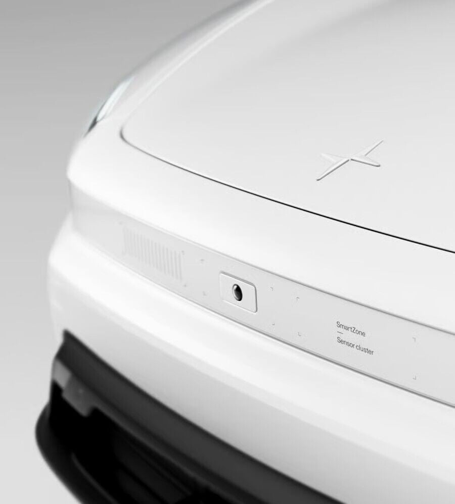 電動車|Polestar 5具備12個超聲波感測器。