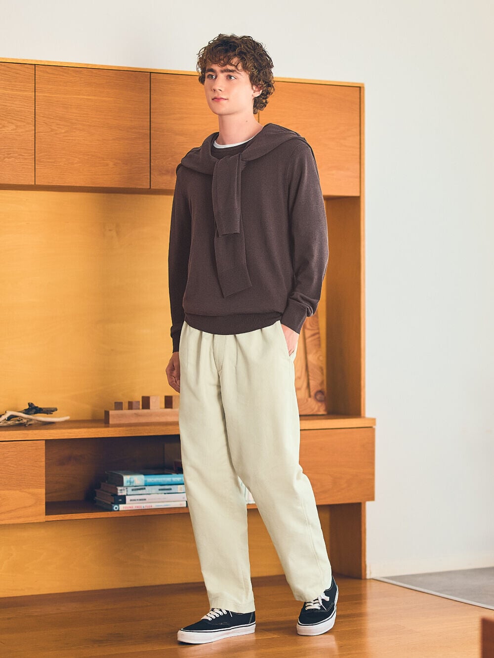 Corduroy Easy Ankle Pants