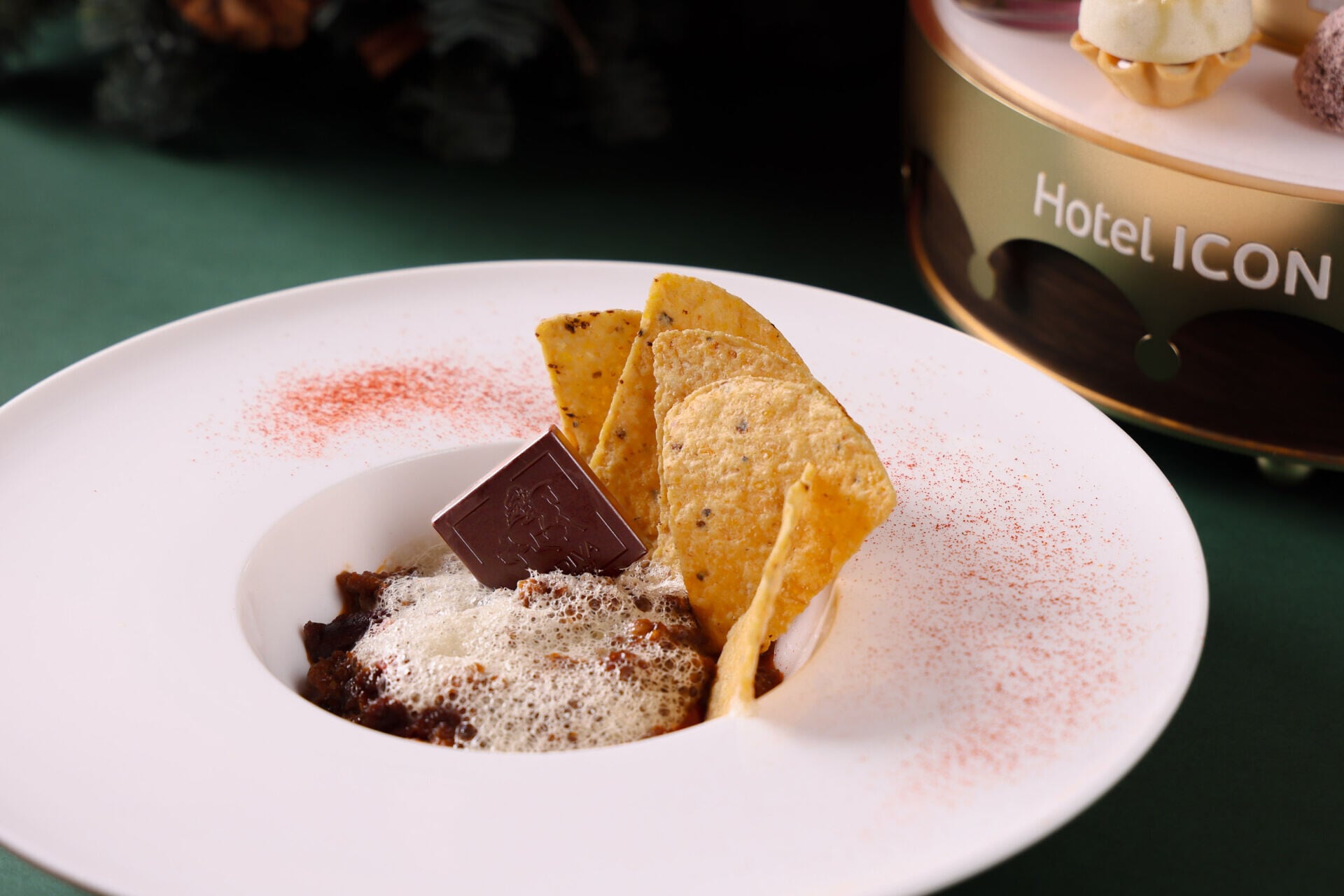 Chilli Con Carne with Nachos and GODIVA 72% Dark Chocolate 墨西哥辣牛肉醬 配粟米脆片及GODIVA 72%黑朱古力