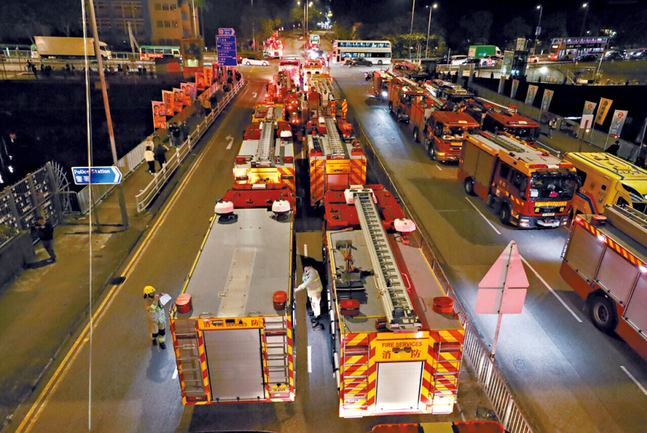 統籌推行消防改革措施 消防處設大型火警防控總區