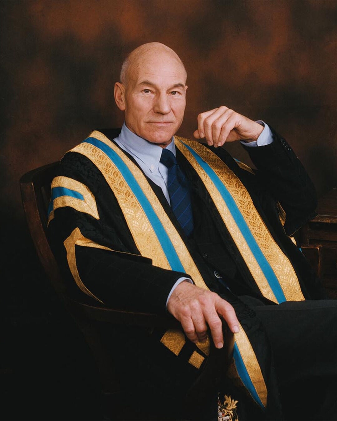 「X教授」柏德烈史釗活(Patrick Stewart)憑《星空奇遇記》艦長皮卡德及《變種特攻》「X教授」深入民心。(資料圖片)