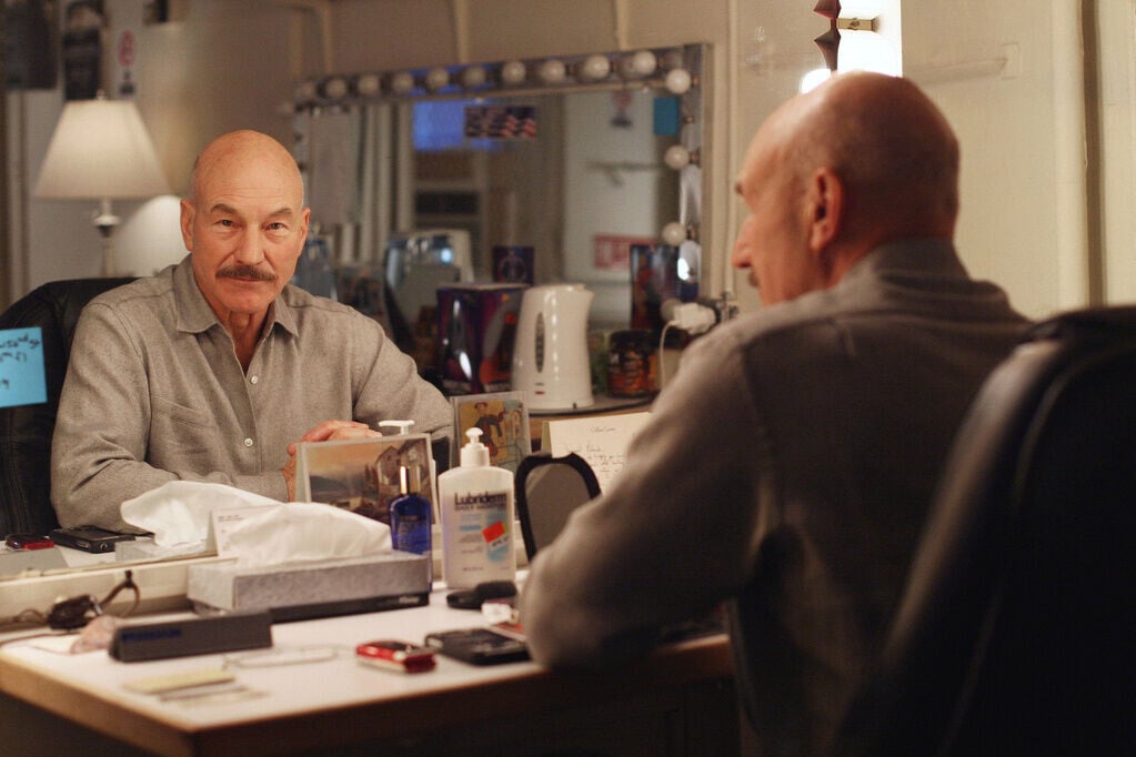 柏德烈史釗活(Patrick Stewart)飾演《星空奇遇記》艦長皮卡德及《變種特攻》「X教授」等角色,深入民心。(資料圖片)
