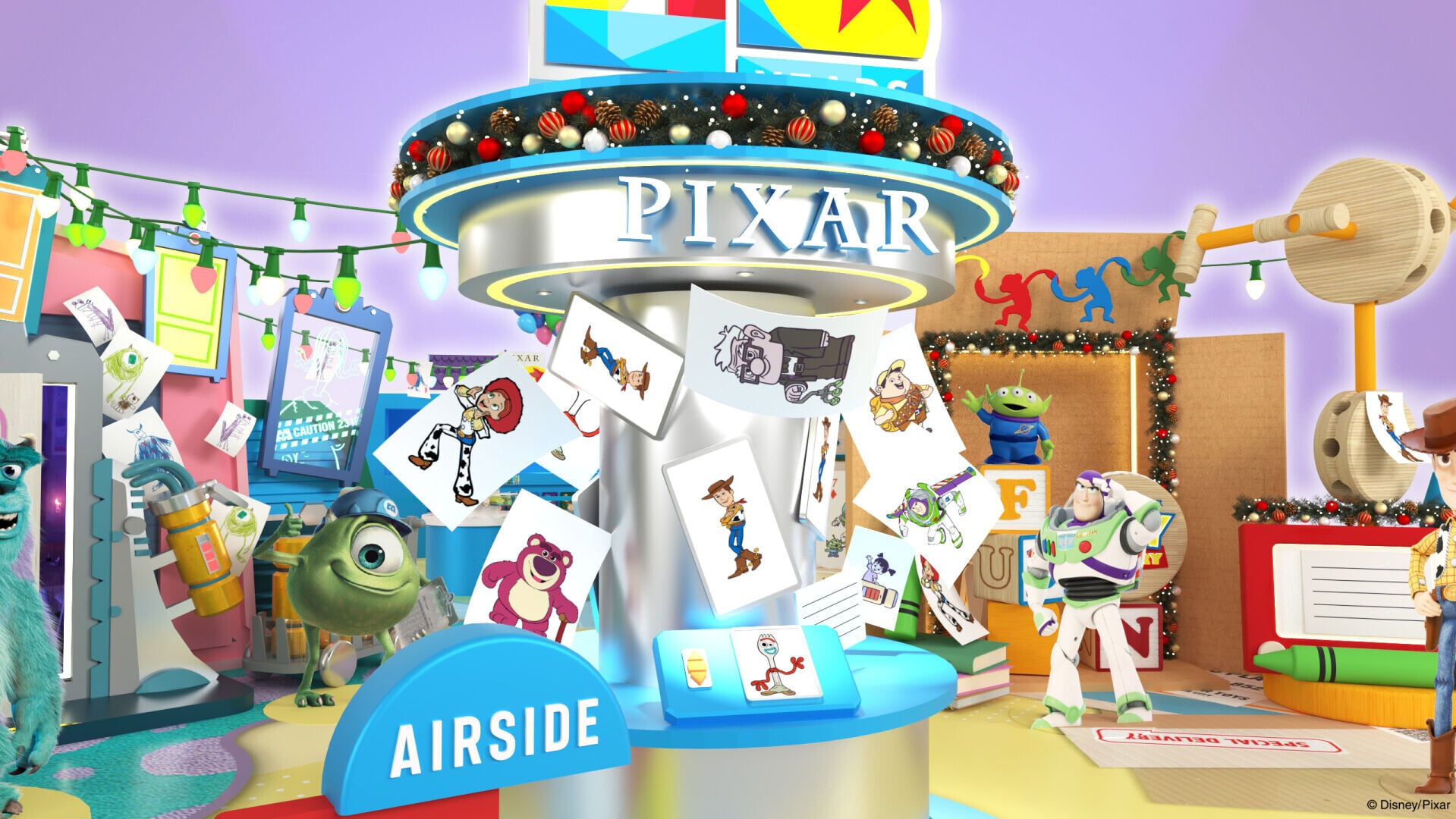 4大Pixar夢幻主題區 重現經典動畫情節