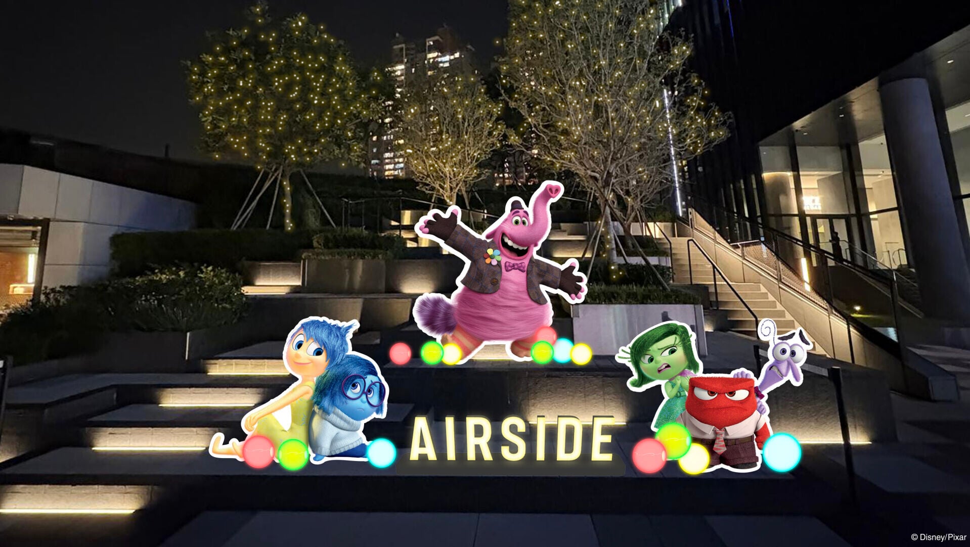 6米高Pixar 主題巨型聖誕樹坐鎮露天廣場 一眾大熱角色陪你過聖誕 (1)