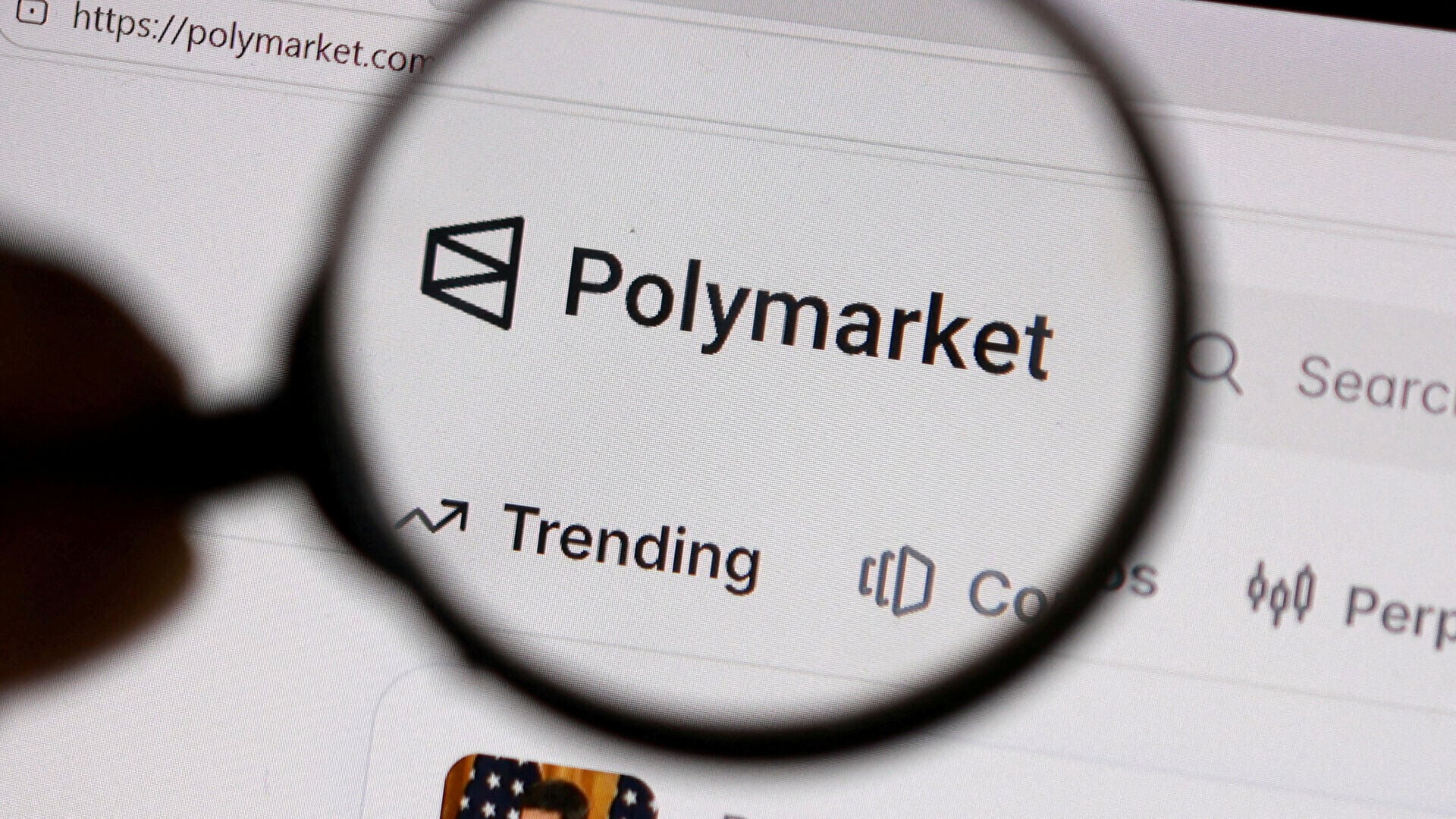 Polymarket第三方服務商遭到黑客攻擊入侵。(資料圖片/路透社)