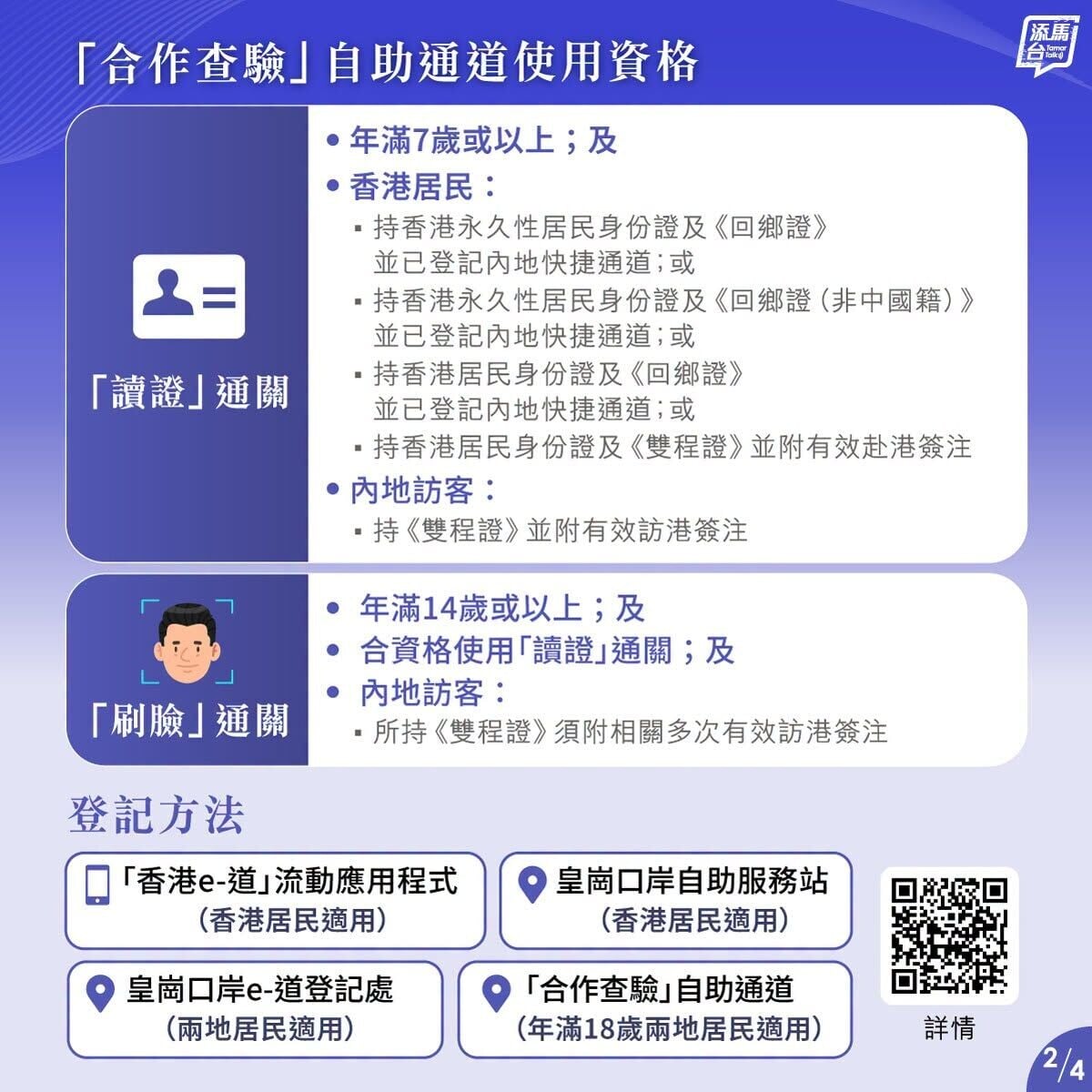 皇崗口岸過關（添馬台）