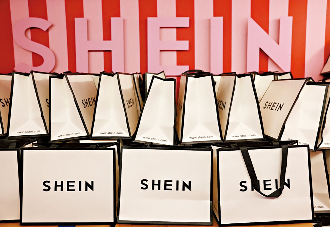 SHEIN無論在全球網站造訪量和應用程式下載量均極速惡化。(路透社)