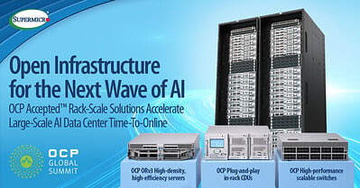 Supermicro 擴充整合式開放運算計劃產品組合，加快機櫃級 AI 數據中心部署