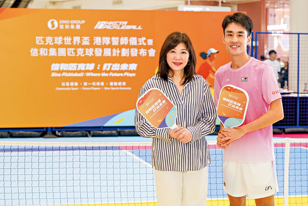 奧海城「Pickleball Fever」登場 世界排名第一Ben Johns首度來港獻技