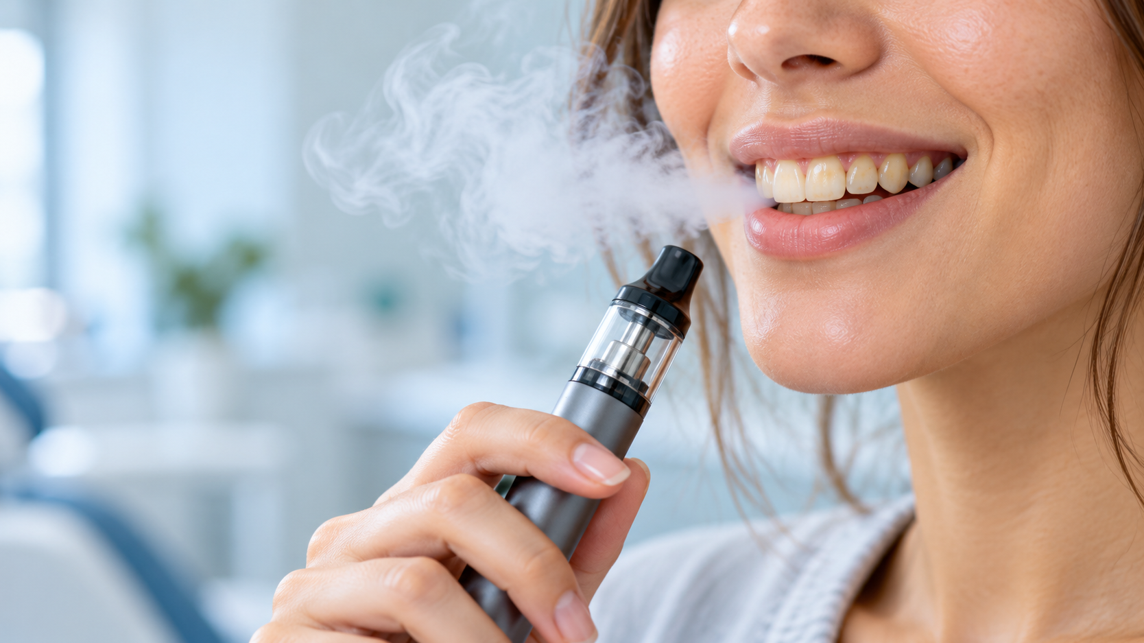 Does Vaping Stain Teeth The Truth About Vaping and Tooth Discolouration
