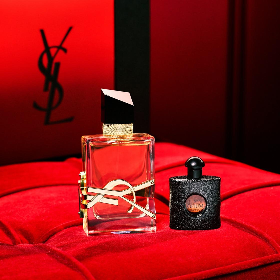 香水限定禮盒 $930至$1,430 禮盒內含: LIBRE香水50ml 或 MON PARIS 50ml-90ml香水一支 迷你BLACK OPIUM香水一支