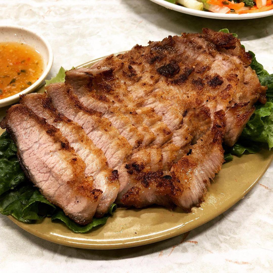 泰式燒豬頸肉。(相片來源:instagram:hungry_clarence)
