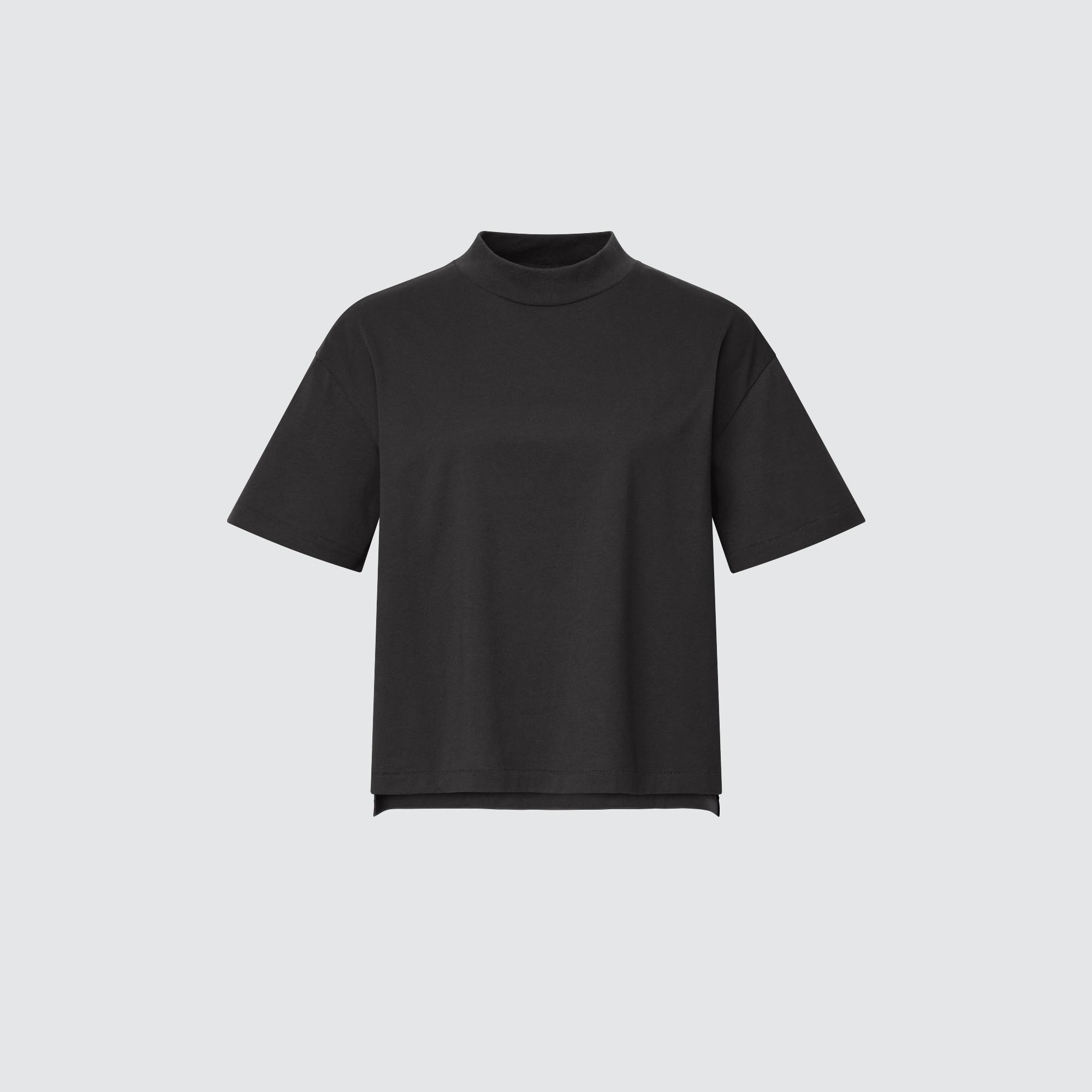 AIRism棉質高領T恤 $99