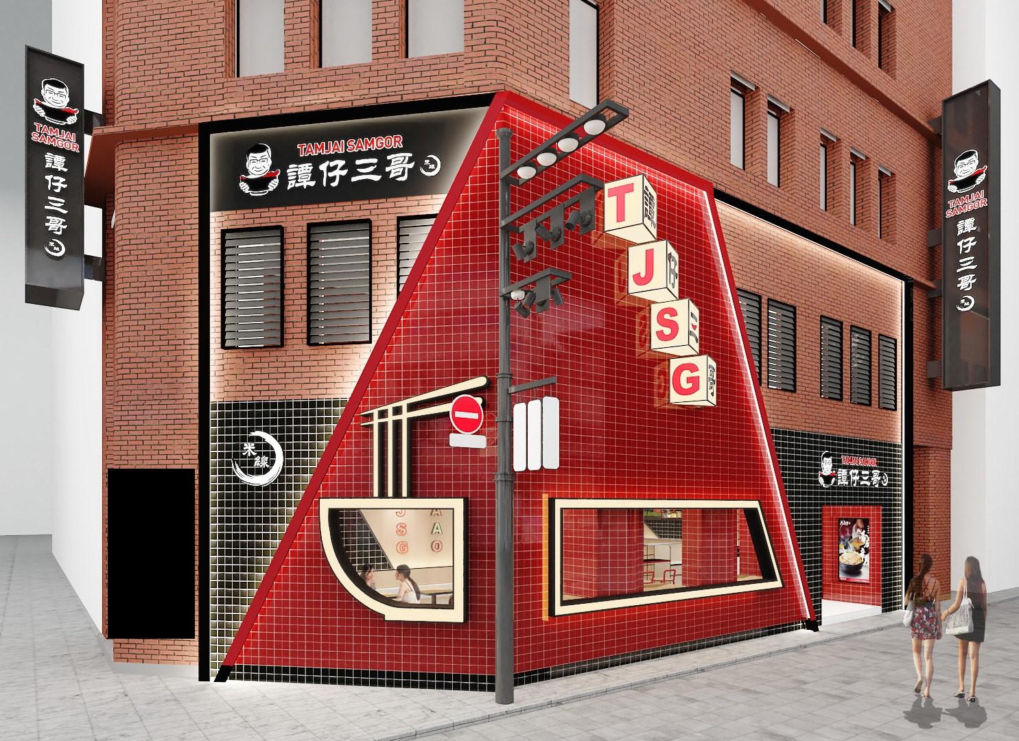 新宿店店面與香港非常相似