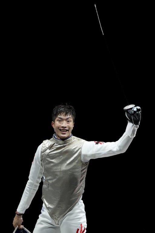 張家朗升上花劍世一