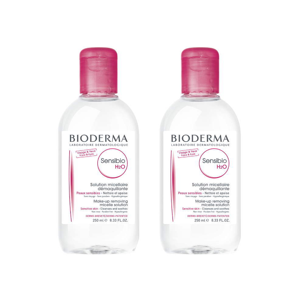 BIODERMA Sensibio 深層卸妝潔膚水250ml X 2件 原價$376 優惠價$100