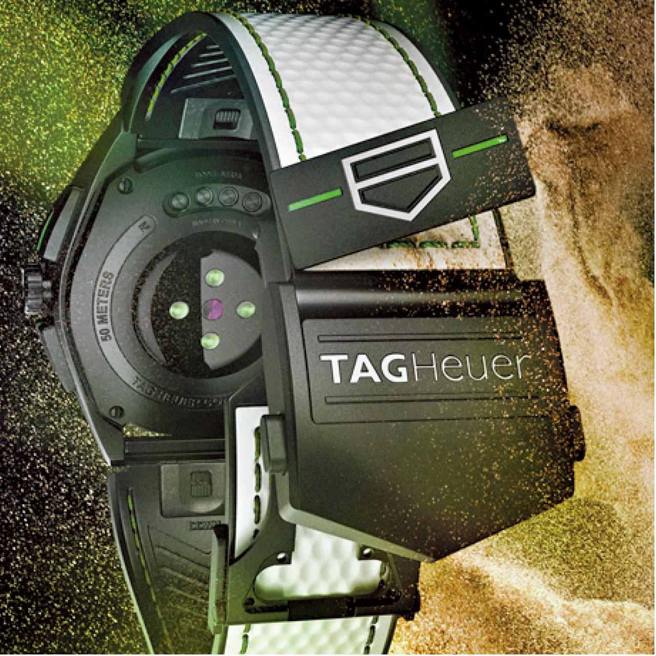 費列活特加持 TAG Heuer Connected Calibre E4 哥爾夫球特別版