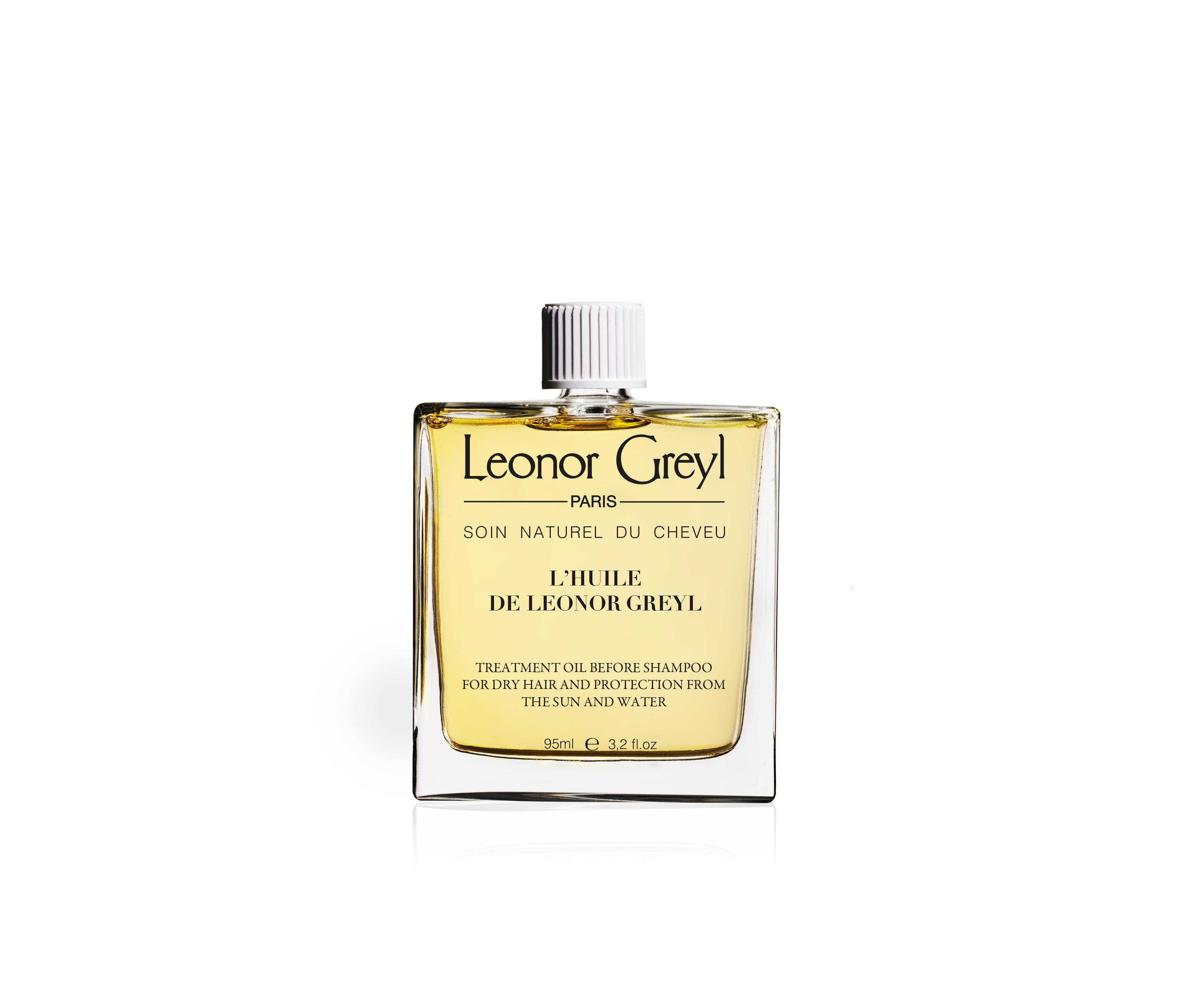 LEONOR GREYL皇牌精華護髮油 $380|適合任何髮質使用,97%天然配方成分,能深層滋養及修護受損秀髮,解開纏結髮絲,並軟化已塗上之造型產品及淨化髮絲上的化學物,帶來全面保護及修護。