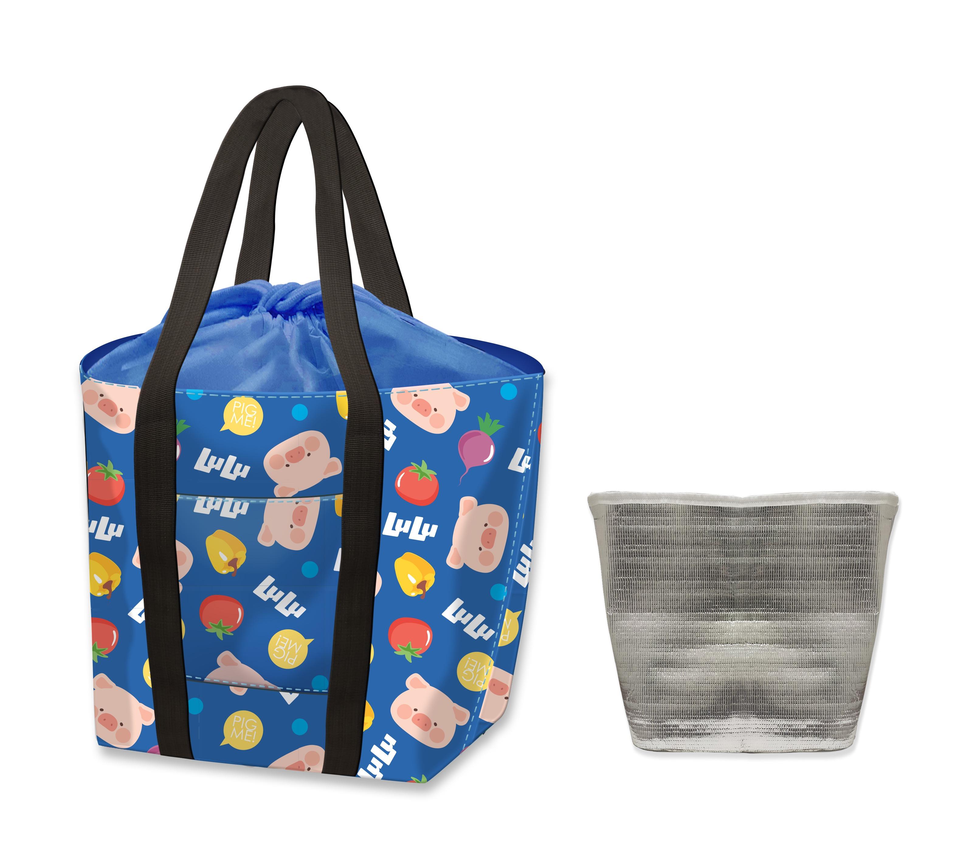 罐頭豬LuLu特大保温購物袋 原價:$179 特價:$69 (39折)