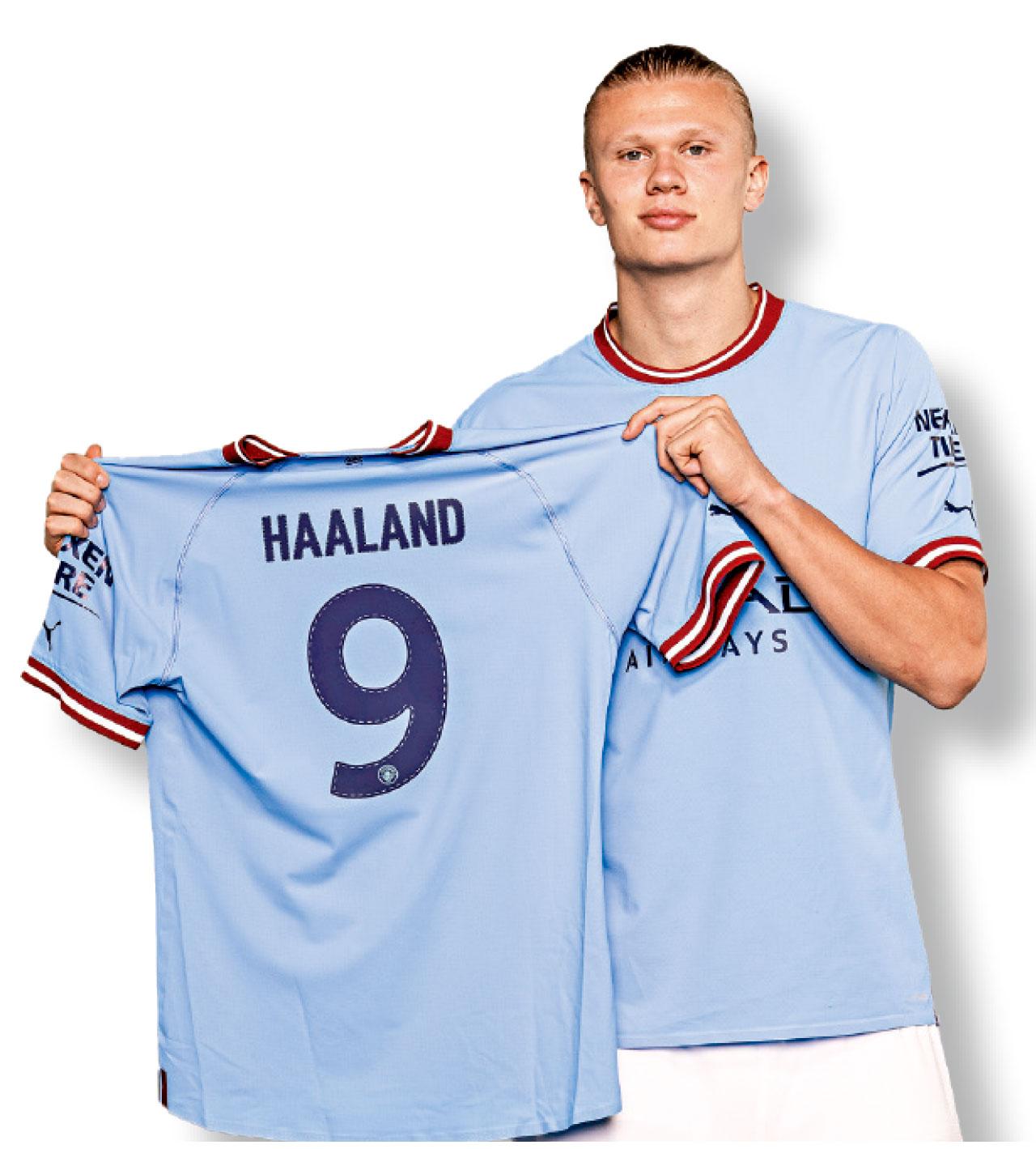 曼城晒新兵 夏蘭特揀「9號」望創傳奇