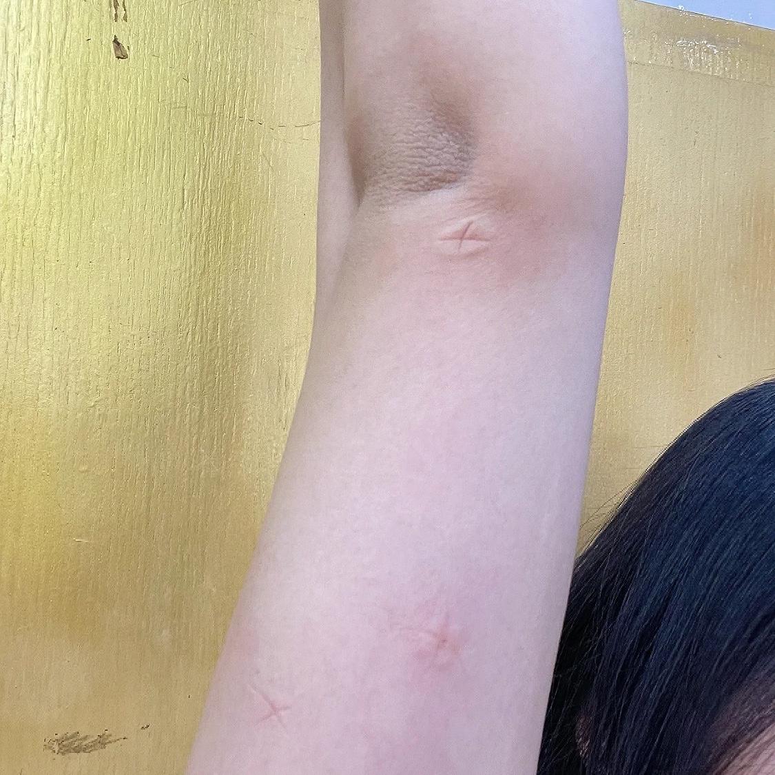 切開蘆薈後可以取汁。