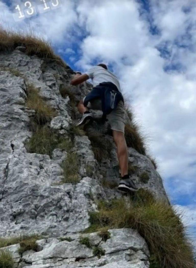 Andrea Mazzetto熱愛運動及戶外活動。(Twitter)