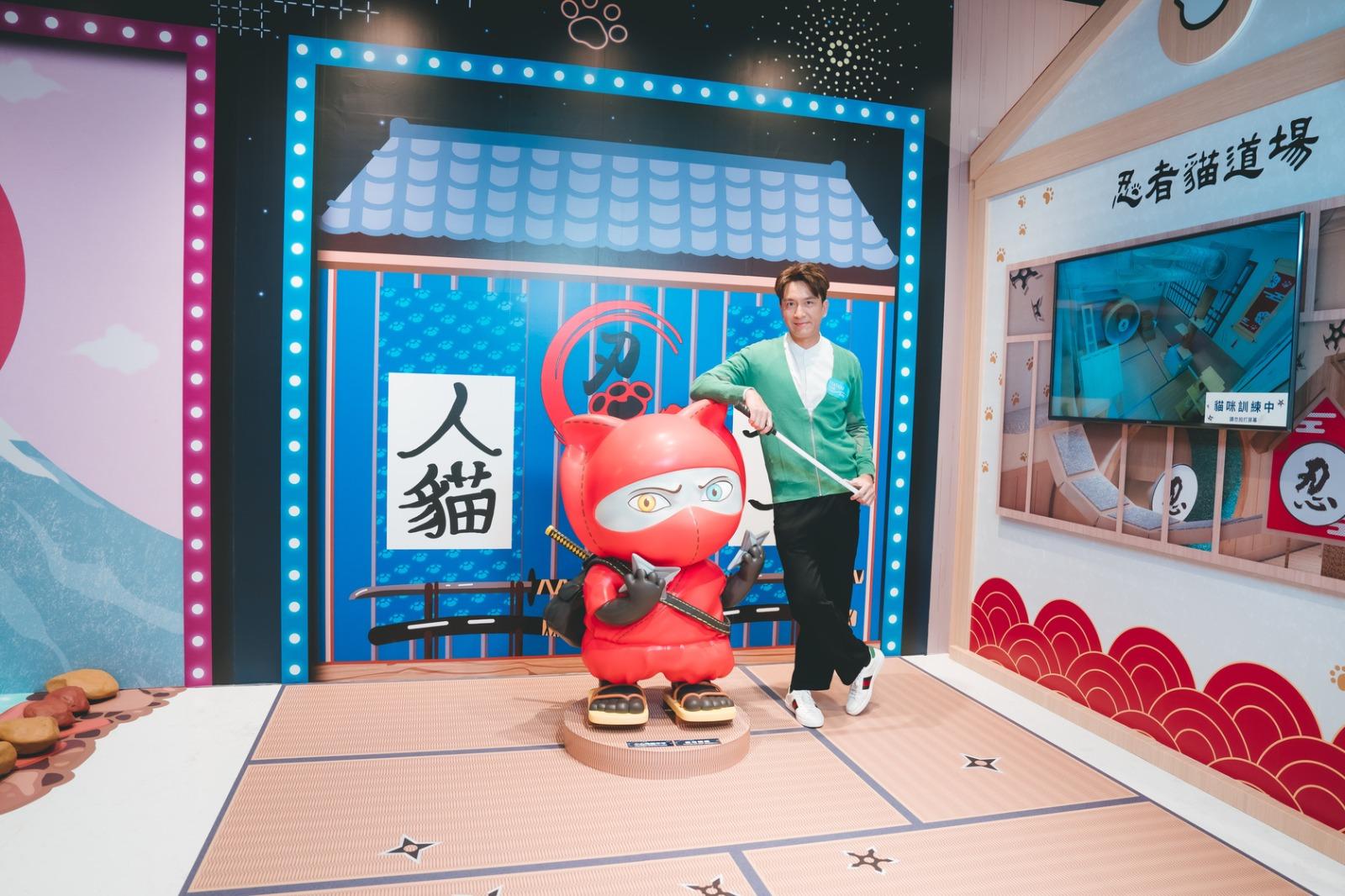 現場有不少打卡位,令主子與貓奴樂而忘返。