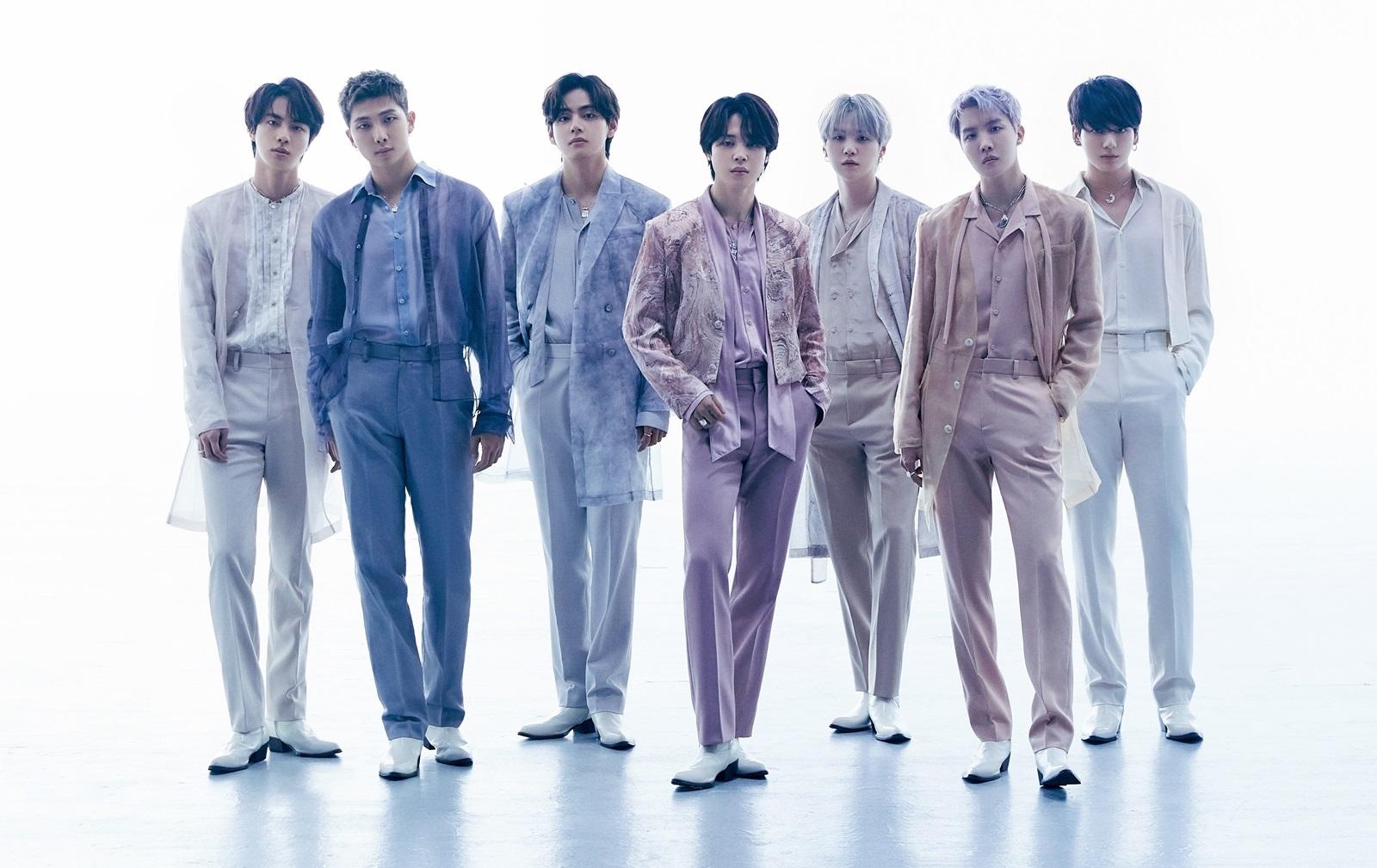 由RM、Jin、SUGA、j-hope、Jimin、V 和 Jung Kook共7位成員組成的BTS，紅遍全球。