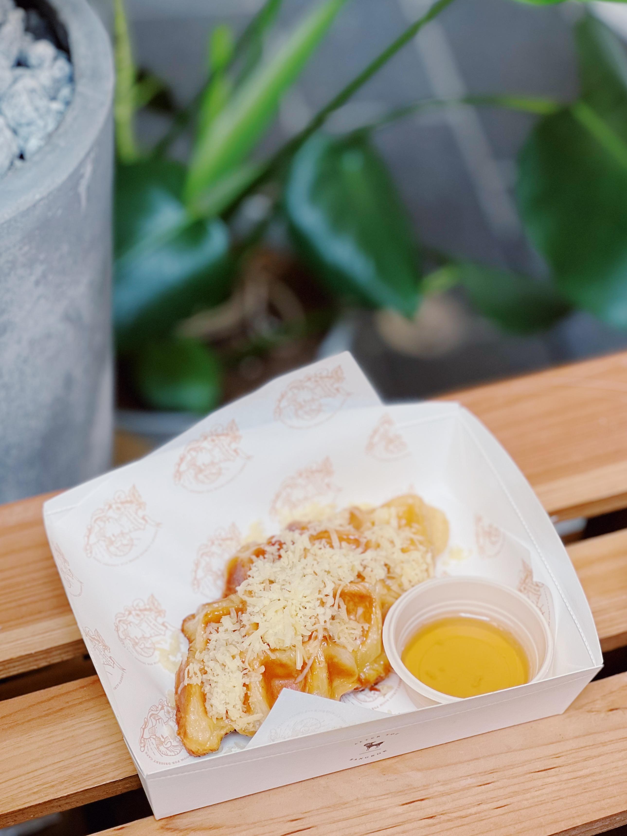 車打芝士牛角窩夫伴蜜糖(糖廠街市集限定口味) $58