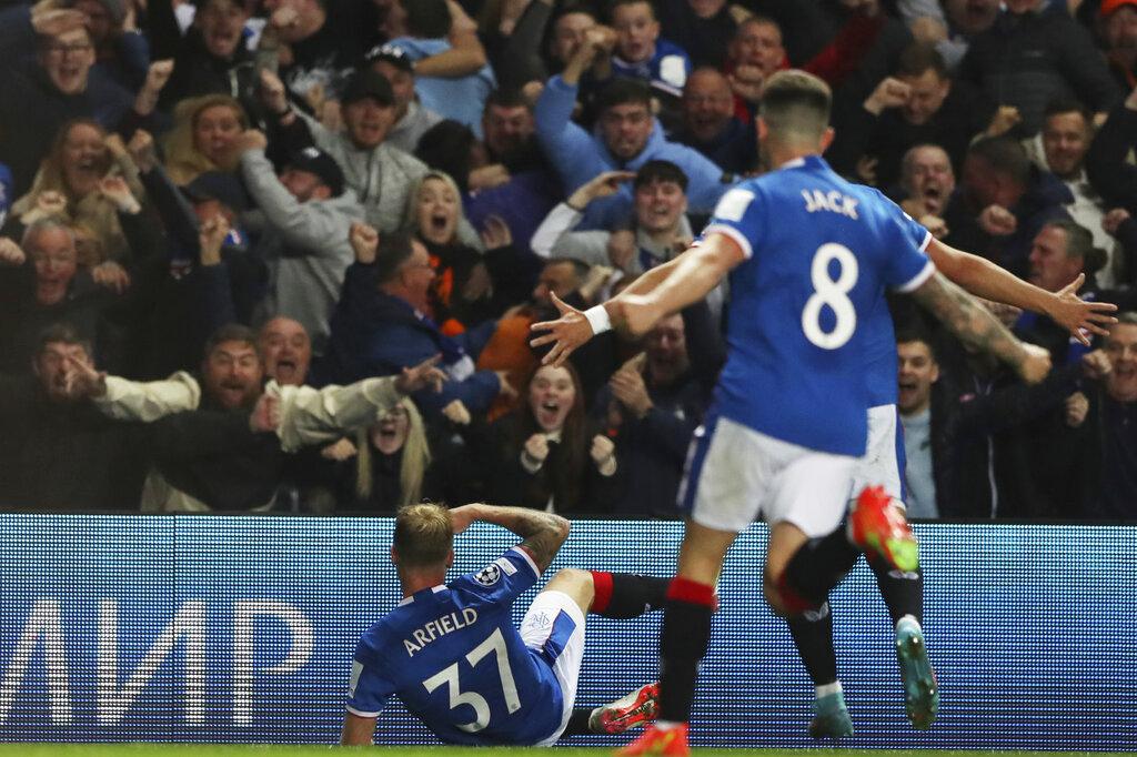 歐聯|利物浦作客血洗格拉斯哥流浪7:1 (美聯社)